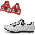 thumbnail image 1 of GHSDFBB Chaussures de Cyclisme pour Hommes avec Crampons Ensemble Compatible Vélo Peloton SPD Delta Crampons Chaussures de Cyclisme d'Intérieur pour Hommes Chaussures de Route, 1 of 6
