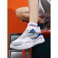 thumbnail image 2 of Men Colorblock Lace-up Front Chunky Sneakers, Sport Outdoor Sneakers, 2 of 4