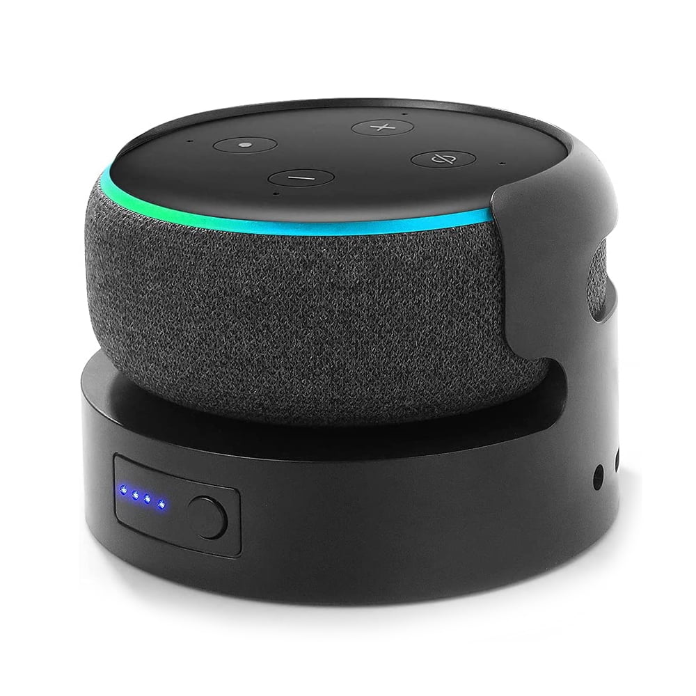 Liboer Battery Base for Echo Dot 3, Compact Portable Rechargeable