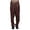 Dark Brown, variant on Santoon Adjustable Solid Readymade Pajama Ethnic Wear Mens Bottom Pant