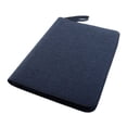 thumbnail image 4 of Estuche para pluma estilográfica, bolsa de lona de gran capacidad, portátil, multifuncional, a prueba de polvo, para colección, soporte de exhibición Cuadrícula azul 48, 4 of 9