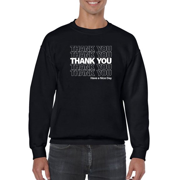 Thanks, Nice Day Sweatshirt Men -GoatDeals Designs, Male Medium