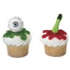 Halloween Eyeballs & Finger Cupcake Picks - 24 Count - National Cake Supply