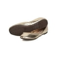 thumbnail image 4 of New Women Breckelles Bailey01 Metallic Leatherette Round Toe d'Orsay Ballet Flat, 4 of 5
