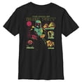 thumbnail image 2 of Boy's Star Wars: The Book of Boba Fett Distressed Character Line-up T-Shirt - Black - X Large, 2 of 12
