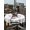 White, variant on Easter Outdoor Tablecloth - 54x80 Inch Rectangle Dining Table Cover, Rabbit Spring Botanical Flowers Black White Lattice Waterproof Outdoor Table Cloth with Umbrella Hole & Zipper for Picnic/Patio