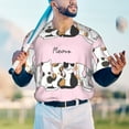 thumbnail image 4 of Fotbe Cute Cats Baseball Jersey Shirt for Men and Women, Casual Short Sleeves Button Down T-Shirt-Medium, 4 of 9