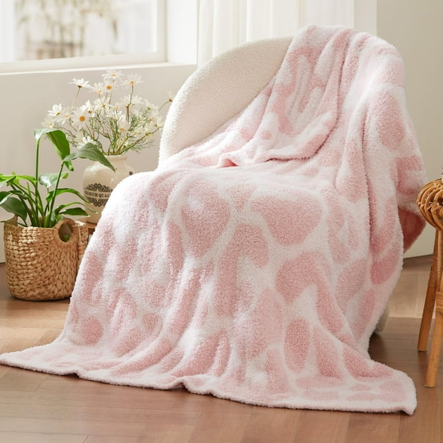 Manta de Peluche Tejida Bedsure Leopardo Súper Suave 150x200 cm