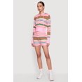 thumbnail image 2 of Women's Striped Drawstring Shorts, 2 of 4