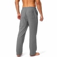 thumbnail image 4 of Mgmyaa Men's Stretchy Yoga Jogger Pants With Drawstring Elastic Waist Regular Fit Full Length Soft For Exercise Daily Wear, 4 of 8