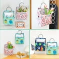 thumbnail image 5 of Laklulu - Bolsa para colgar en la pared, caja de almacenamiento de pared para baño, cocina, dormitorio, organizador, cesta mejorada, 5 of 5