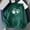 Green, variant on jjayotai Women's Print Winter Hoodie, Pullover Tops Long Sleeved Comfortable Sweatshirt