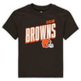 thumbnail image 2 of Preschool Outerstuff Cleveland Browns The Mix Combo T-Shirt Set, 2 of 3