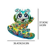 TIMIFIS Jigsaw Puzzle Children's Special-Shaped Large Puzzle Intelligence Flat Chart Above 6 Years Old Puzzles