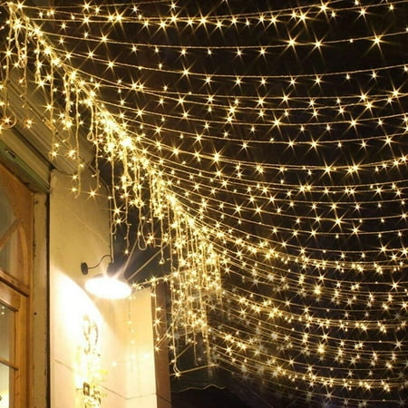 bluespace light outdoor led string lights waterproof walmart outdoor halloween lights