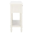 thumbnail image 6 of SAFAVIEH Athena French 3-Drawer White Wood Rectangle Console Table (23.5 in. W x 13 in. D x 29.5 in. H), 6 of 14