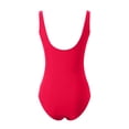 thumbnail image 5 of Womens One Piece Swimsuits Tummy Control 2026 Modest Mesh Scoop Neck Slimming Full Coverage Bathing Suit Swimwear Beach Red 2XL, 5 of 5