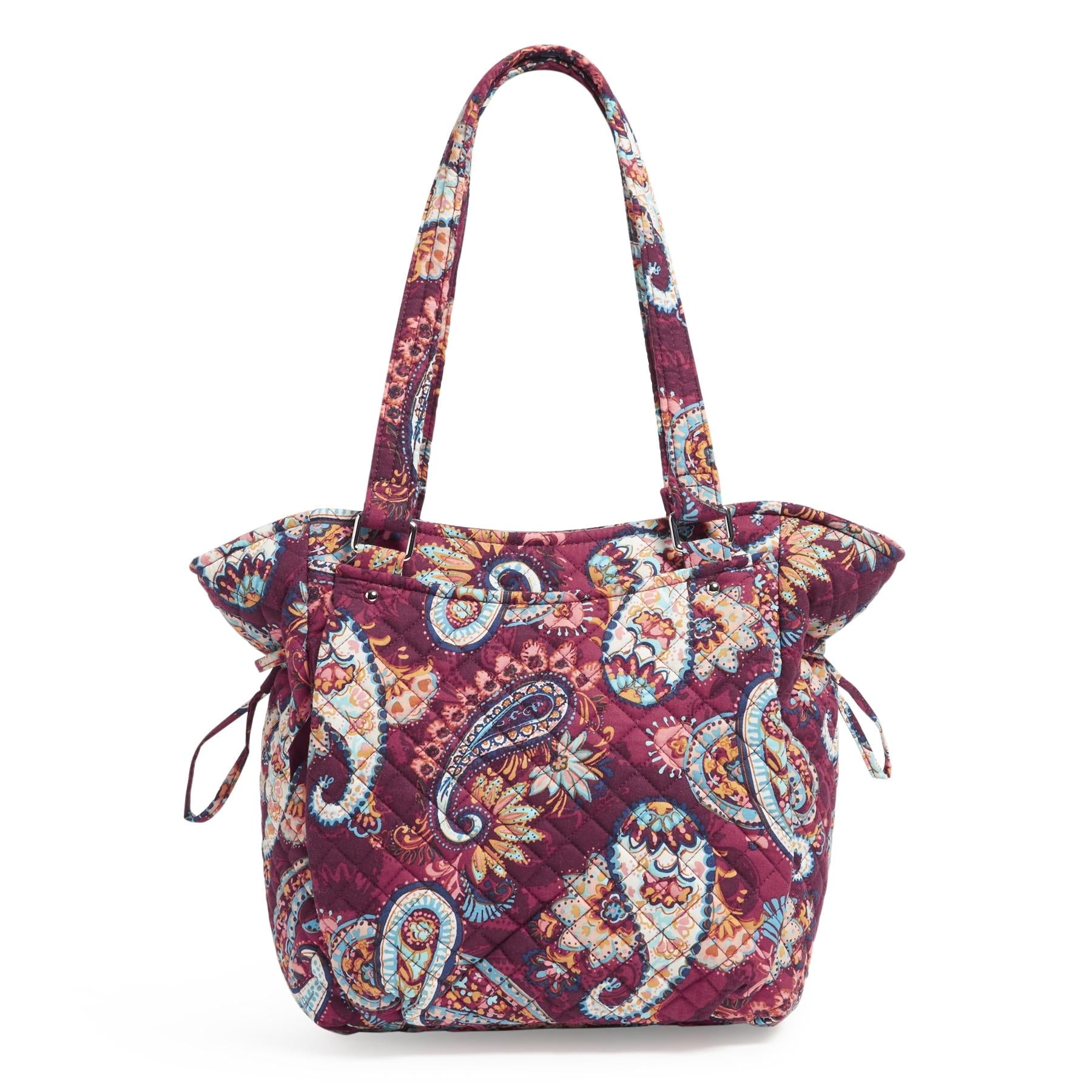 Vera Bradley Women's Cotton Glenna Satchel Paisley Jamboree
