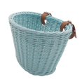 thumbnail image 1 of koolsoo Kids Bike Basket Front Handlebar Basket Handwoven Multi Purpose Fits Most Bikes Blue, 1 of 9