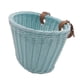 thumbnail image 1 of Cesta para bicicleta infantil, cesta delantera para manillar, desmontable, tejida a mano Azul, 1 of 9