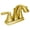 Brushed Gold, variant on Moen 6901 Voss Double Handle Centerset Bathroom Faucet - Black