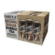 INOTEA Bubble Tea | Brown Sugar | Ready to Drink in a Can (16.6oz/can)
