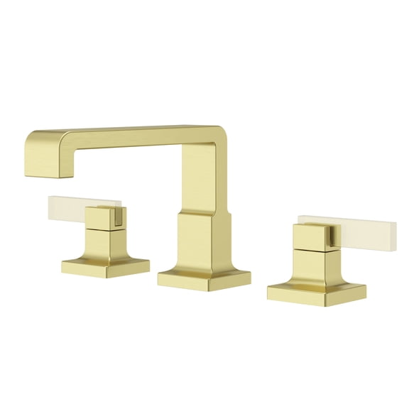 Open Box Pfister Lg49-Vrv1 Verve 1.2 GPM Widespread Bathroom Faucet - Gold