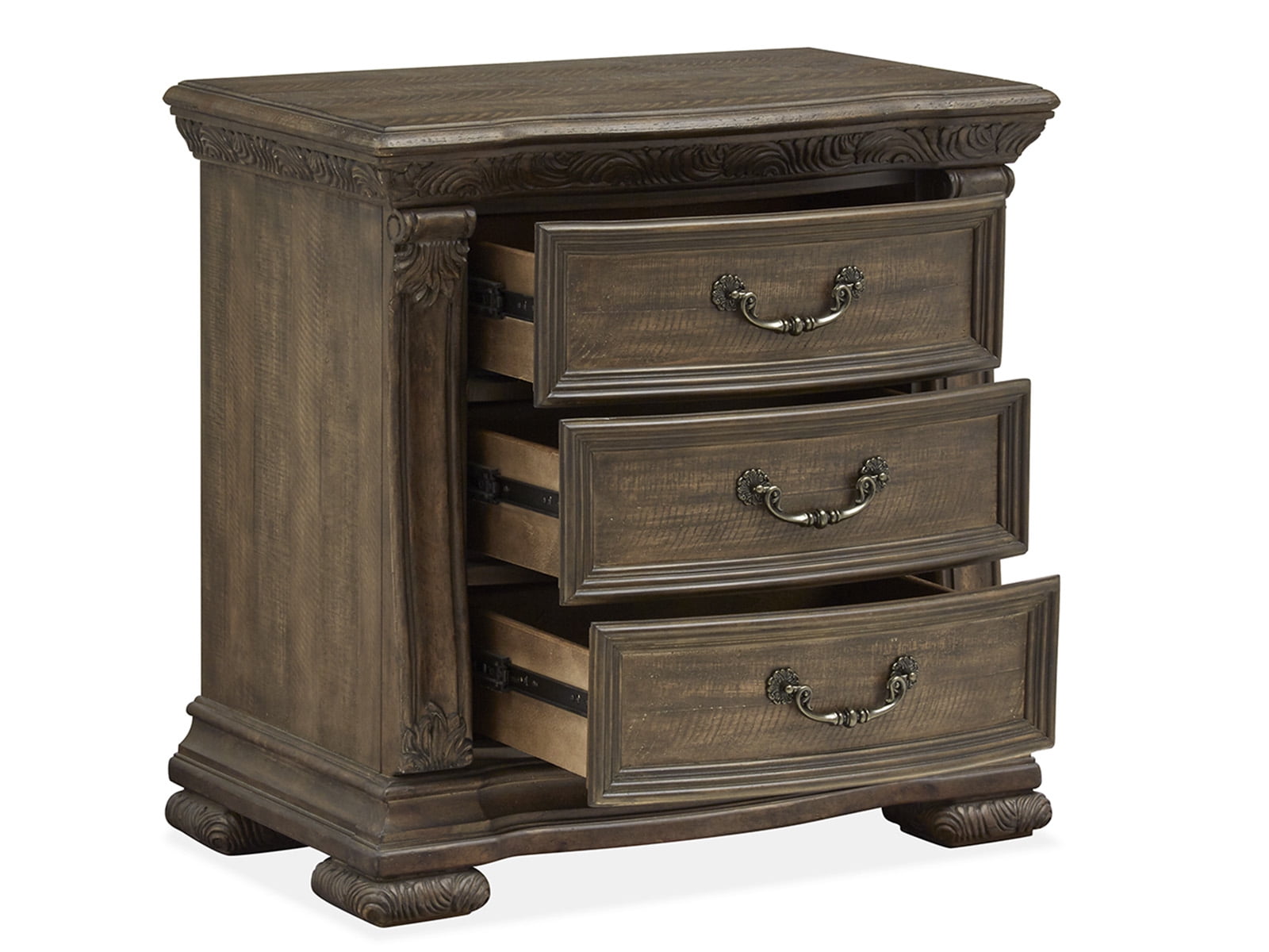 Magnussen Home Durango Willadeene Brown Drawer Nightstand