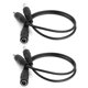 thumbnail image 3 of 2pcs DC5.5 x 2.1mm 1 a 2 adaptadores de enchufe Adaptadores de alimentación Magideal Security Camera Cables & Adapters, 3 of 5