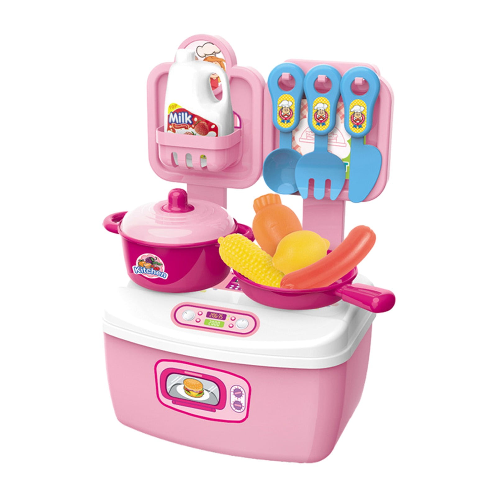 IROINID Pretend Play Toys,Pretend Play Sets,Christmas Pretend Play Toys,DIY Toy Sets, Kitchen Sets, Pretend Interactive Play Kitchen Toy, Birthday Gifts for Boys and Girls Aged 3, 4, 5, 6, 7, 8