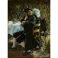 thumbnail image 2 of Aleksander Gierymski 14x18 Gold Ornate Wood Frame and Double Matted Museum Art Print Titled - Priest in Conversation with a Man in a Frock Coat, 2 of 4