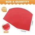 thumbnail image 2 of Uxcell Papier Vélin Coloré, 100 Feuilles Rouge 5.9 Pouces x 8.3 Pouces Papier Vélin Imprimable, 2 of 6