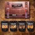 thumbnail image 4 of Damn, Man Roasted Bar Snack Pack, Gourmet Mixed Nuts for Beer and Cocktails, 4 Resealable Bags, Savory Party Snack Mix, 4 of 9
