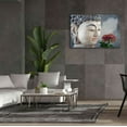 thumbnail image 6 of Epic Graffiti 'Buddha Flower' by Elena Ray, Canvas Wall Art, 60"x40", 6 of 8
