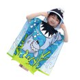 thumbnail image 3 of Monstrate Capa de baño para niños Dibujos animados Niños Ducha Toalla con capucha Baño Secado Jersey Poncho Type1 NO1, 3 of 6