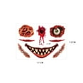 thumbnail image 2 of asddcavvf Scary Face Makeup Party Design Stickers Stickers for Laptop, 2 of 5