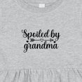 thumbnail image 4 of Inktastic Spoiled by Grandma Girls Baby Dress, 4 of 5
