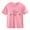 Pink, variant on Girl's 𝐂artoon Bunny Graphic Tees Tops Short Sleeve Cute Hearts Print Crewneck T Shirt Easter Fashion Clothes