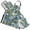 Beautiful Plant Floral Field, variant on Cartoon Cute Crocodiles 5 Pcs Kitchen Set Heat Resistant Oven Mitts and Non-Slip Pot Holders with Adjustable Cooking Apron