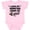 AD-Pink, variant on I Have My Godmother Under My Spell with Cute Witch Hat Boys or Girls Baby Bodysuit