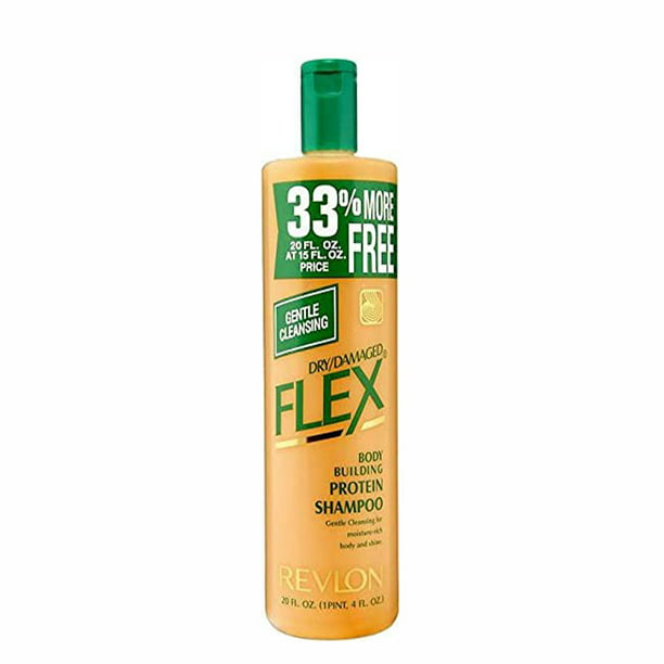 Revlon Flex Body Building Protein Shampoo for Dry Damaged Hair 592 ml - Walmart.com