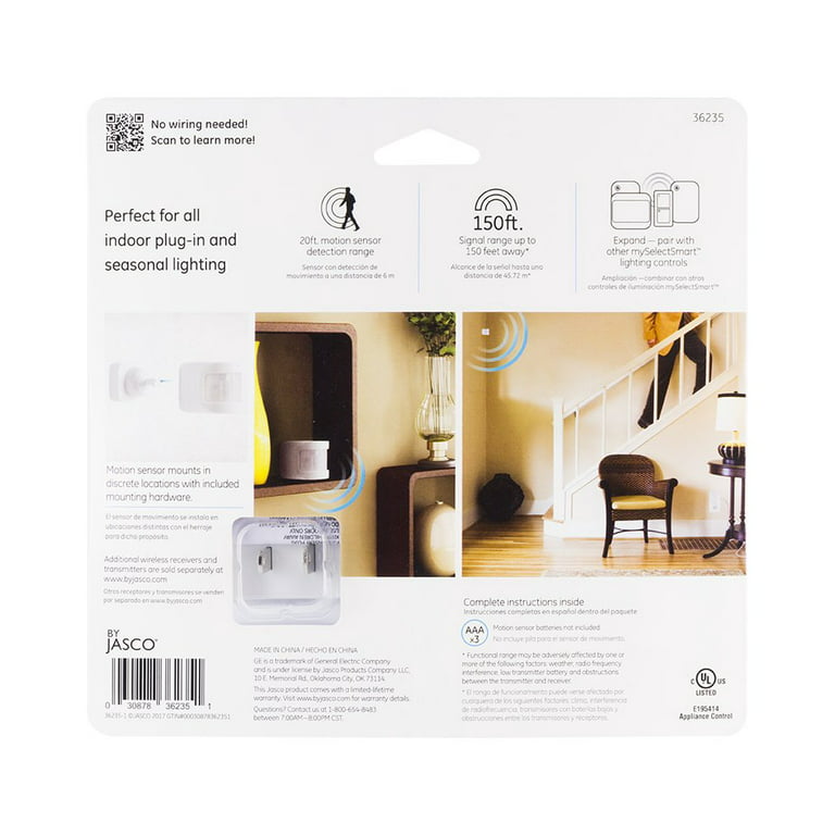 GE mySelectSmart Indoor 1-Outlet Lighting Control with Wireless Remote &  Reviews