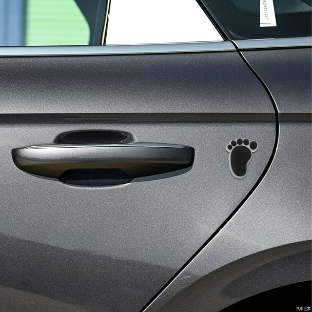 UPGRATOR 4Ud Protectores De Puerta Anticolisión Para Autos Con Instalación Fácil Negro