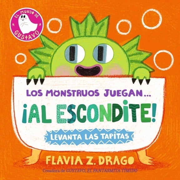 El Mundo de Gustavo Los Monstruos Juegan... ¡Al Escondite!, (Board Book)