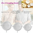 thumbnail image 3 of Easy-life 3pcs Dumpling Mold Pierogi Turnover Ravioli Empanada Dough Press, 3 of 7