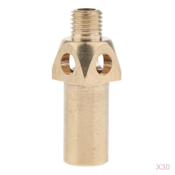 NUEVA Boquilla De Reemplazo De 30xBrass / Boquilla De La Estufa De Cocción Para Propano Ga Sunnimix Punta de latón para gas propano