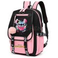 thumbnail image 1 of Disney-Mochilas escolares de Lilo y Stitch para niños pequeños, bolsa de viaje divertida de dibujos animados, Mochilas para niños y niñas, Mochilas ligeras xuanjing unisex, 1 of 2