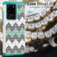 thumbnail image 3 of CoverON Samsung Galaxy S20 Ultra Case, Aurora Series Rhinestone Phone Cover, 3 of 8