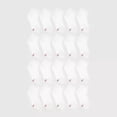 thumbnail image 3 of Hanes Boys' 20pk Ankle Socks - White, 3 of 5