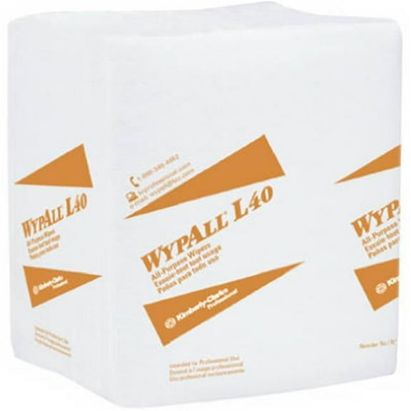 Wypall 05701 All-Purpose Wipers- White - 56 Count- Pack 18